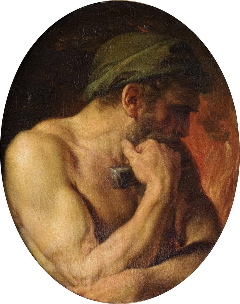 Vulcan by Pompeo Batoni — Oil Painting Reproduction