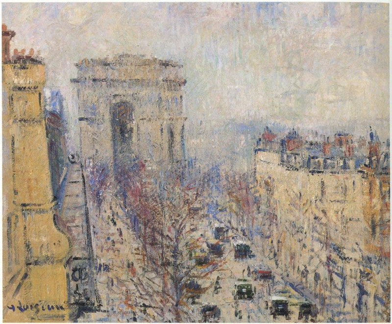 Wagram Avenue by Gustave Loiseau — Oil Painting Reproduction