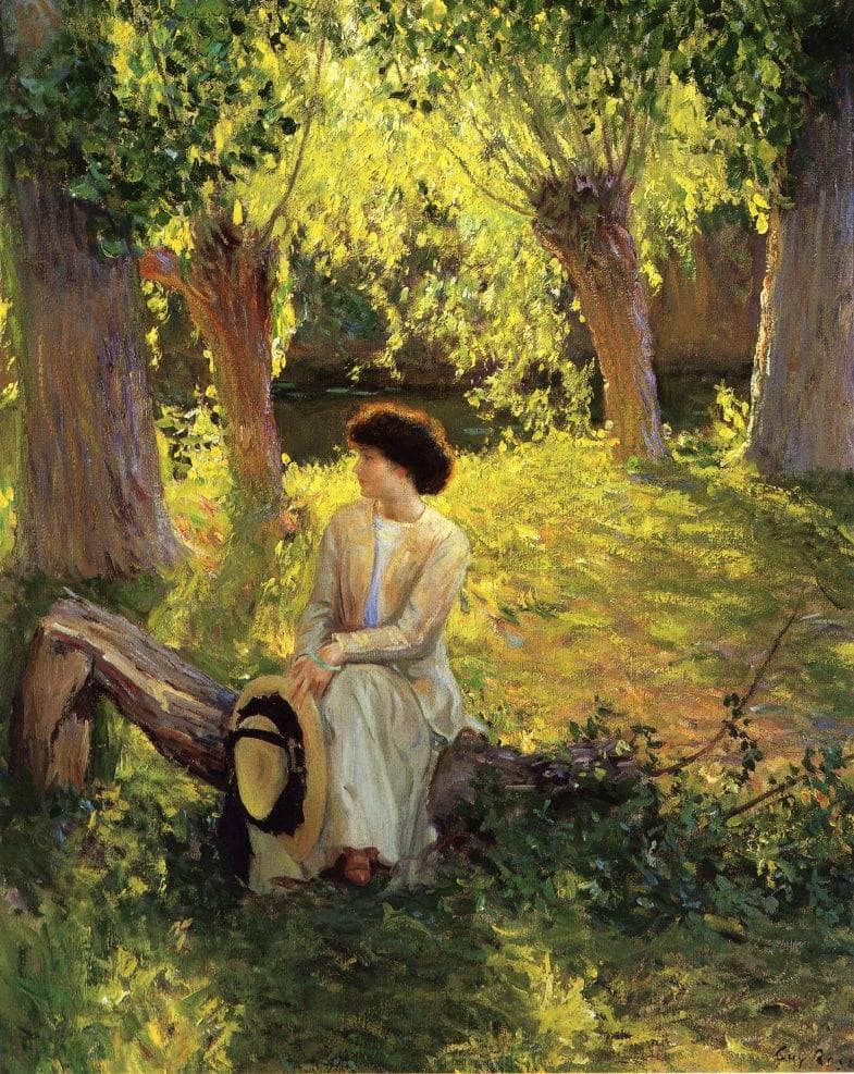 Warm Afternoon by Guy Rose — Oil Painting Reproduction