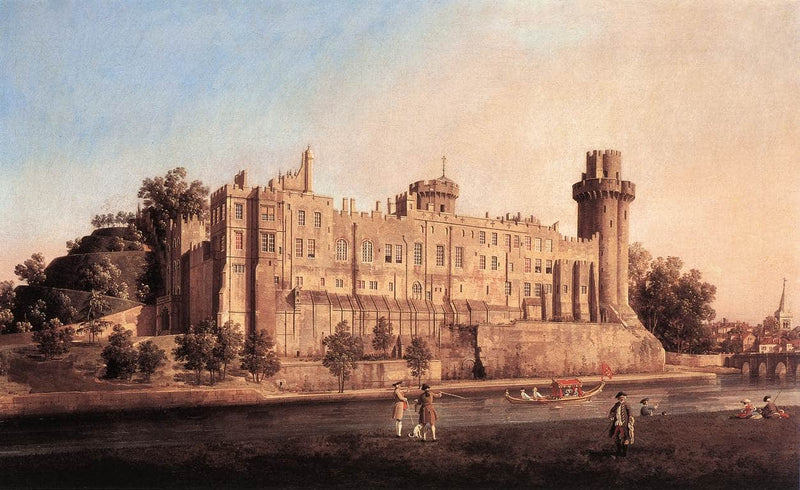Warwick Castle by Canaletto — Oil Painting Reproduction