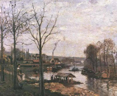Wash House at Bougival in study