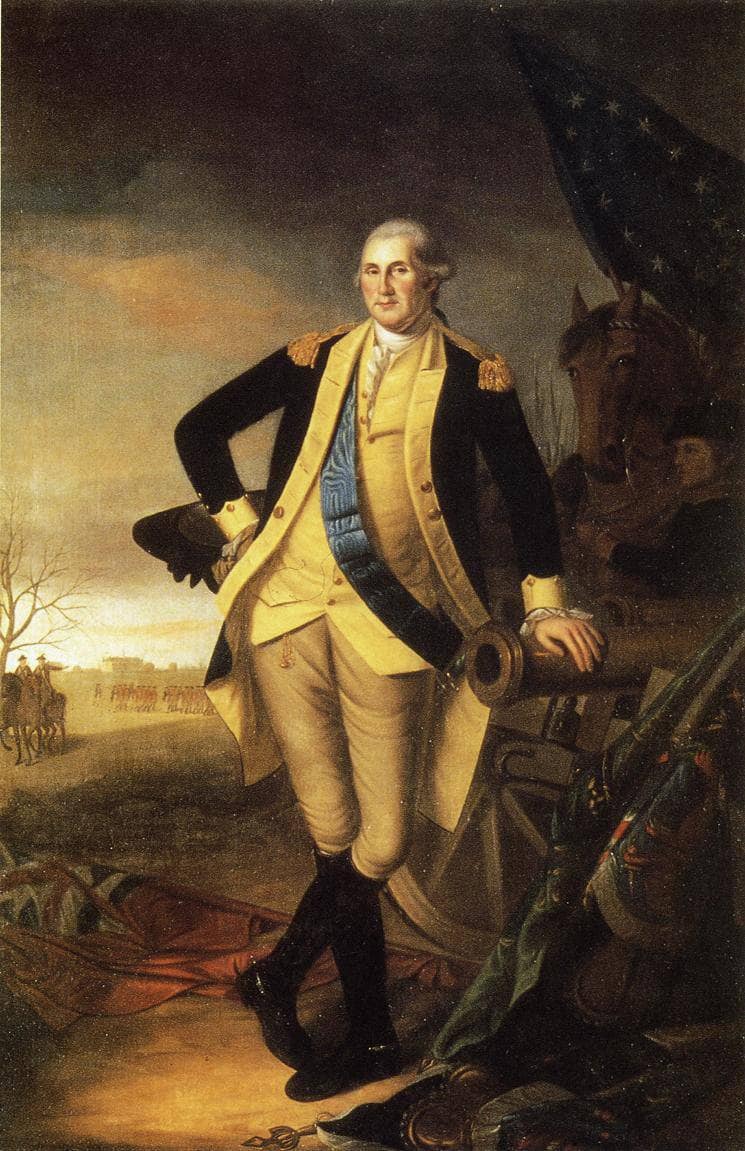 Washington After the Battle of Princeton, New Jersey by Charles Willson Peale — Oil Painting Reproduction