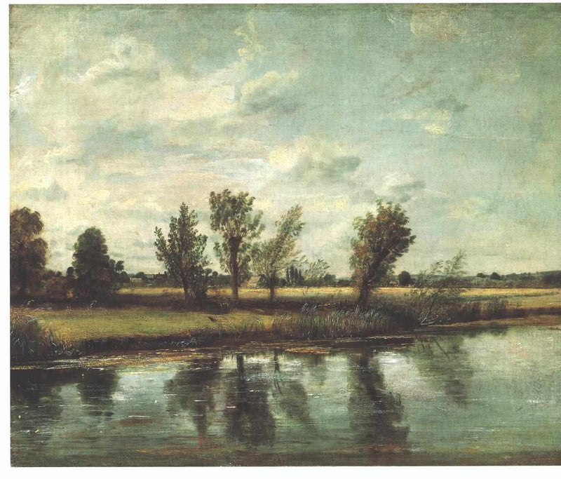 Water Meadows near Salisbury by John Constable — Oil Painting Reproduction