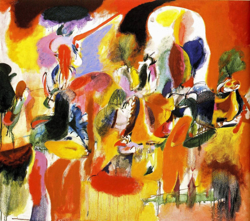 Water of the Flowery Mill by Arshile Gorky — Oil Painting Reproduction
