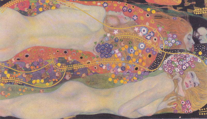 Water Snakes II by Gustav Klimt — Oil Painting Reproduction