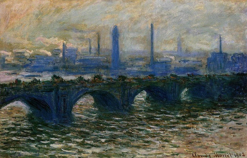 Waterloo Bridge by Claude Monet — Oil Painting Reproduction