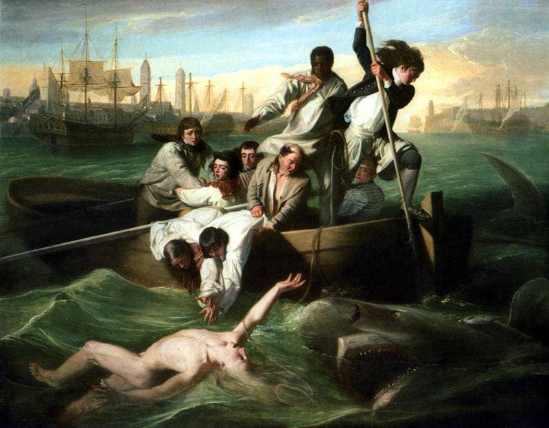 Watson and the Shark by John Singleton Copley — Oil Painting Reproduction