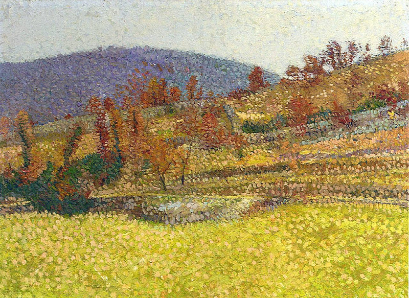 Way to the Marquayrol by Henri Martin — Oil Painting Reproduction