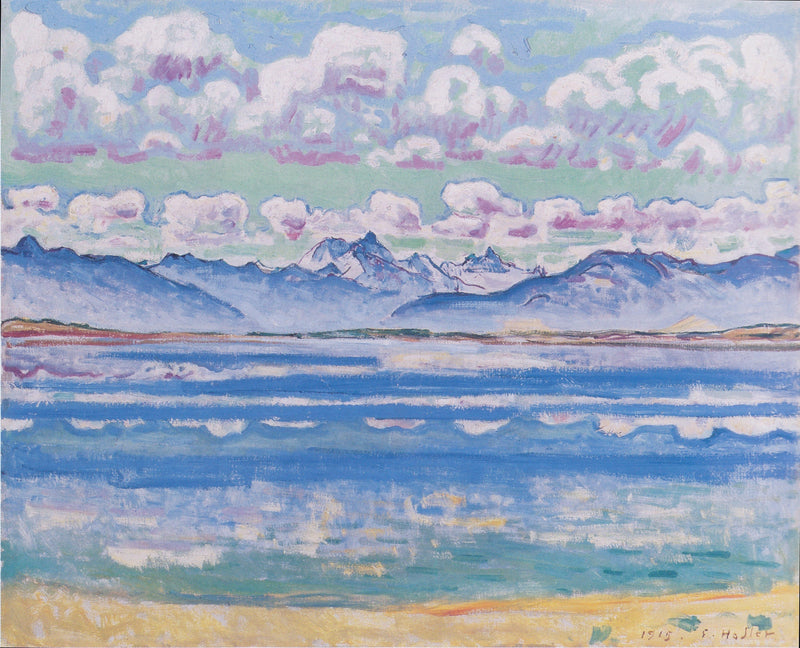 Weisshorn of Montana by Ferdinand Hodler — Oil Painting Reproduction