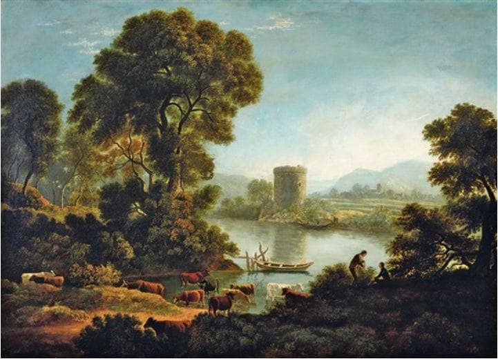 Welsh Landscape by John Glover — Oil Painting Reproduction