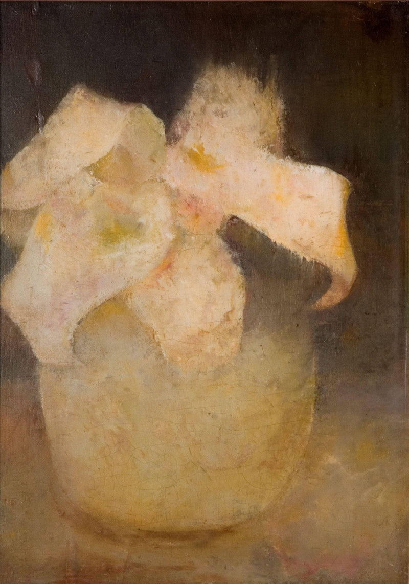 White Orchid by Jan Mankes — Oil Painting Reproduction