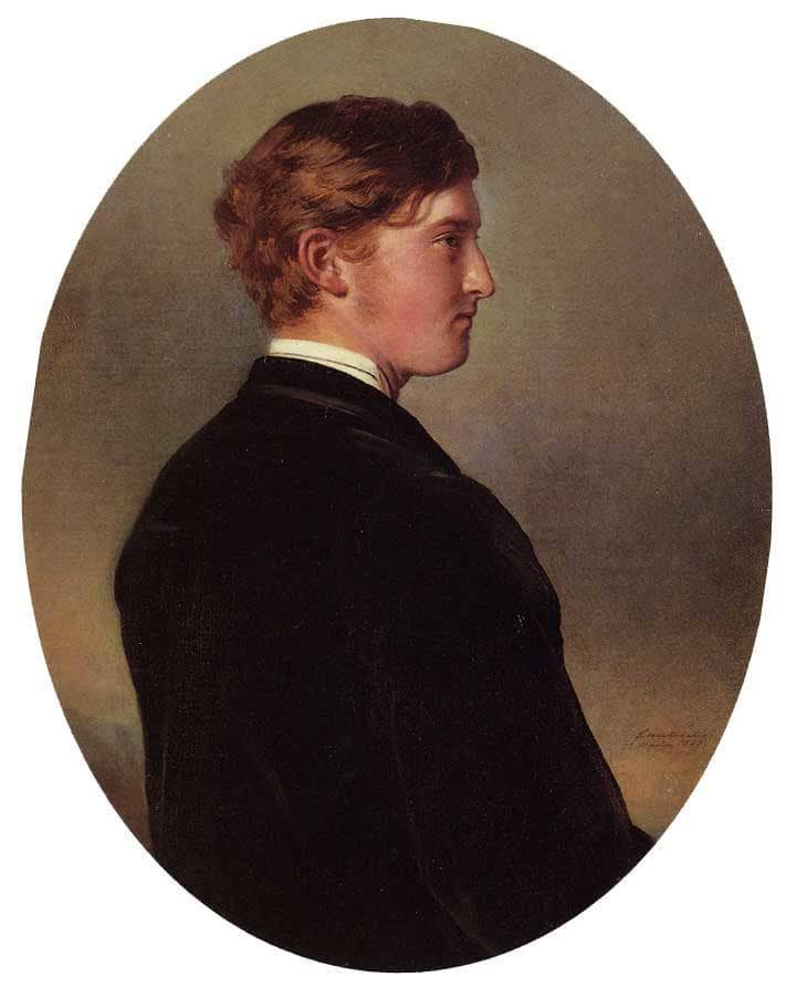 William Douglas Hamilton, 12th Duke of Hamilton by Franz Xaver Winterhalter — Oil Painting Reproduction