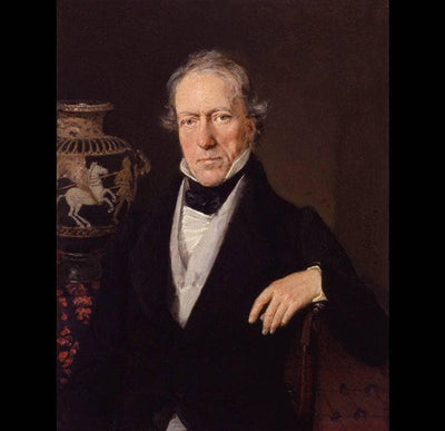 William Martin Leake in study