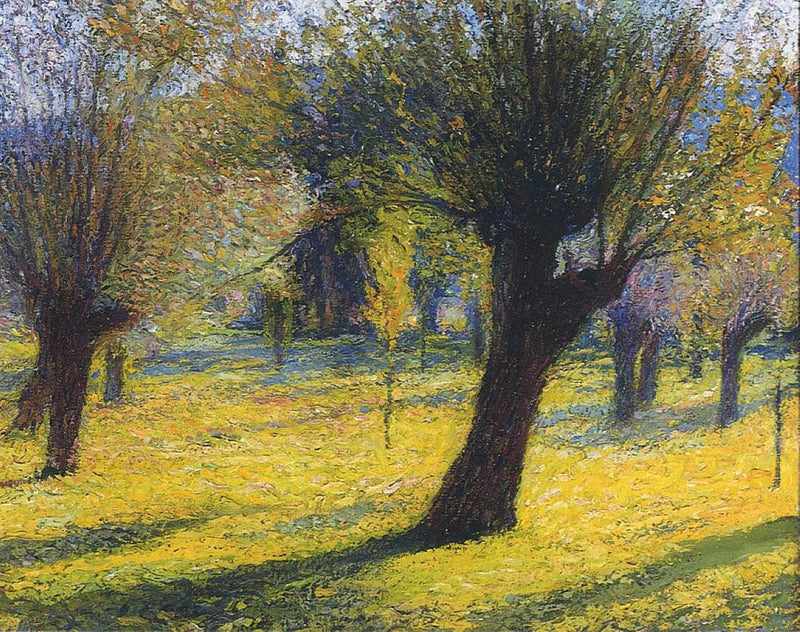 Willows in the Vert by Henri Martin — Oil Painting Reproduction