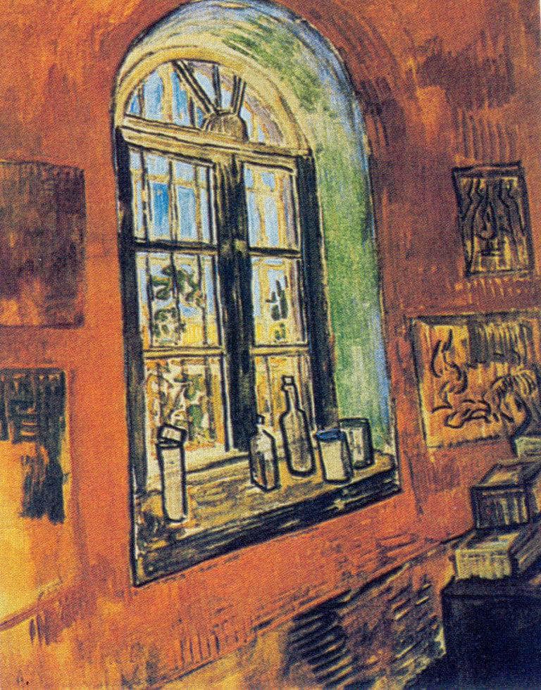Window of Vincent's Studio at the Asylum by Vincent van Gogh — Oil Painting Reproduction