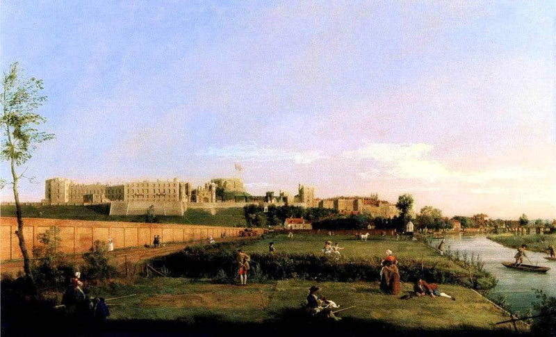 Windsor Castle by Canaletto — Oil Painting Reproduction