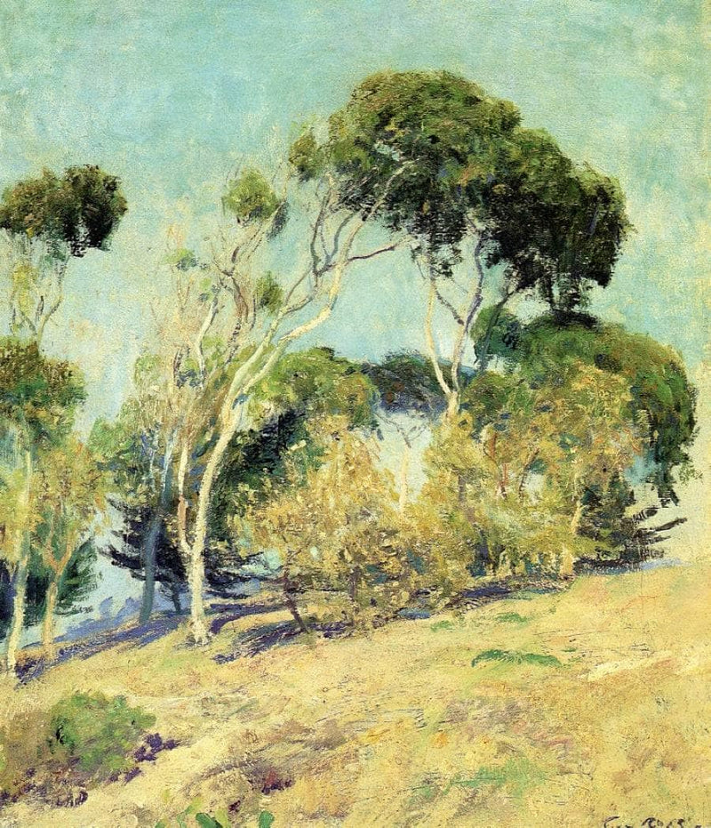 Windswept Trees, Laguna by Guy Rose — Oil Painting Reproduction