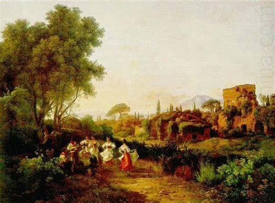 Wine Harvest (Tarantella) in bedroom