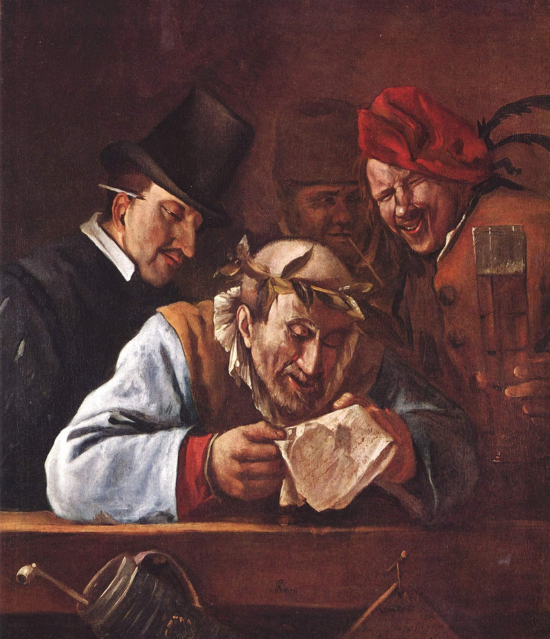 Winning speaker by Jan Steen — Oil Painting Reproduction