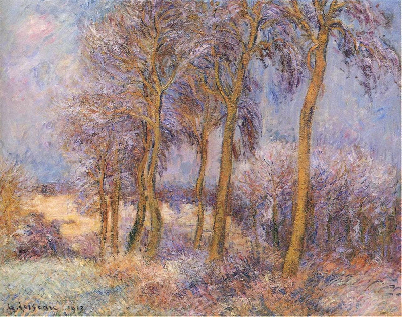 Winter by Gustave Loiseau — Oil Painting Reproduction