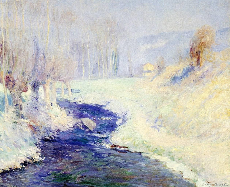 Winter by Guy Rose — Oil Painting Reproduction