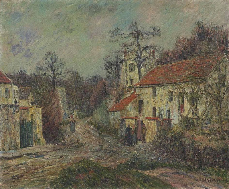 Winter in Chaponival by Gustave Loiseau — Oil Painting Reproduction