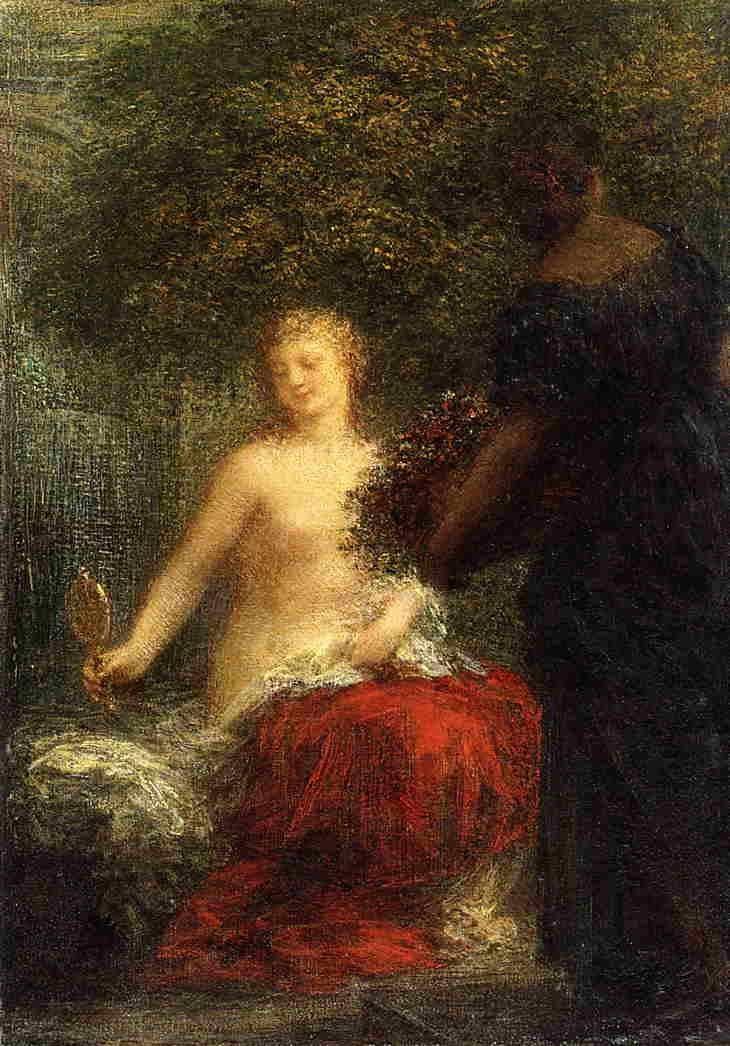 Woman at Her Toillette by Henri Fantin-Latour — Oil Painting Reproduction
