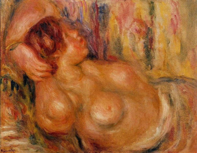 Woman At the Chest by Pierre-Auguste Renoir — Oil Painting Reproduction