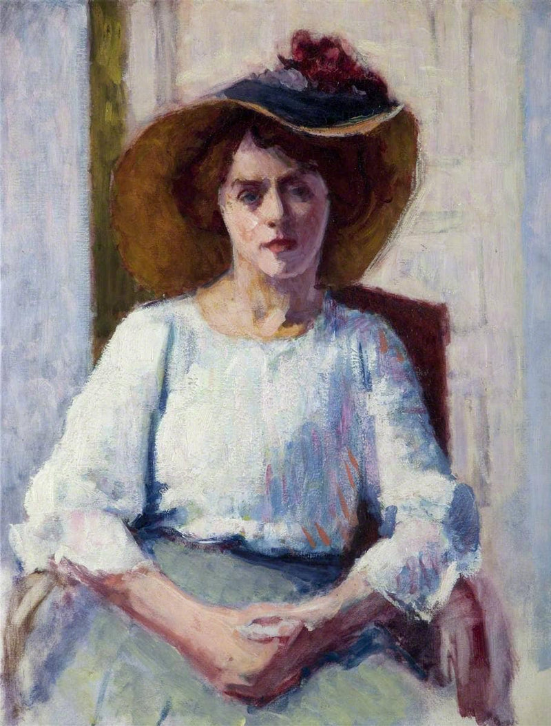 Woman in White by Roderic O'Conor — Oil Painting Reproduction