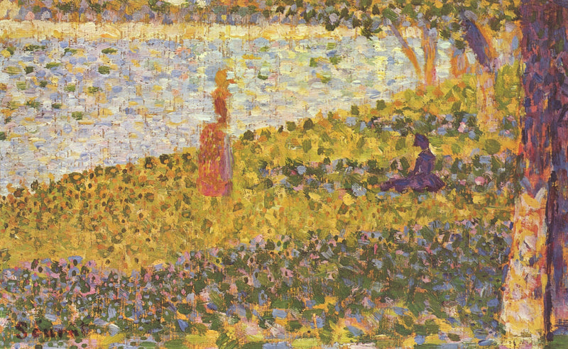 Women by the Water by Georges Seurat — Oil Painting Reproduction