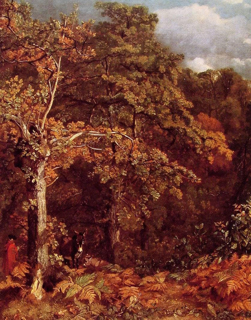 Wooded Landscape by John Constable — Oil Painting Reproduction