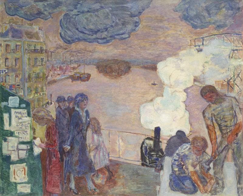 Workers by Pierre Bonnard — Oil Painting Reproduction