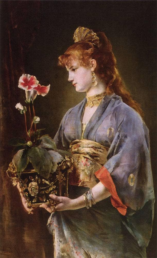 Yamatori by Alfred Stevens — Oil Painting Reproduction