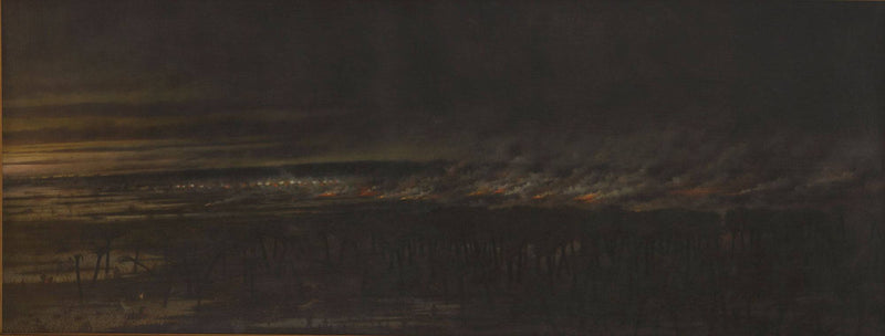 Yataytí Corá, 2 De Julio De 1866 by Cándido López, Oil Painting Reproduction