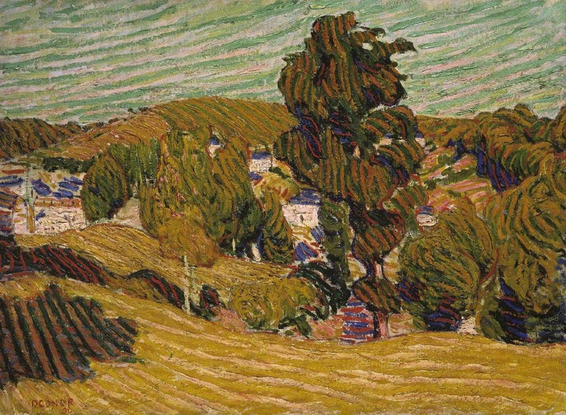 Yellow Landscape by Roderic O'Conor — Oil Painting Reproduction