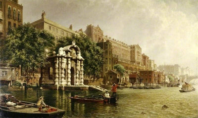 York Watergate and the Adelphi from the River, London in bedroom
