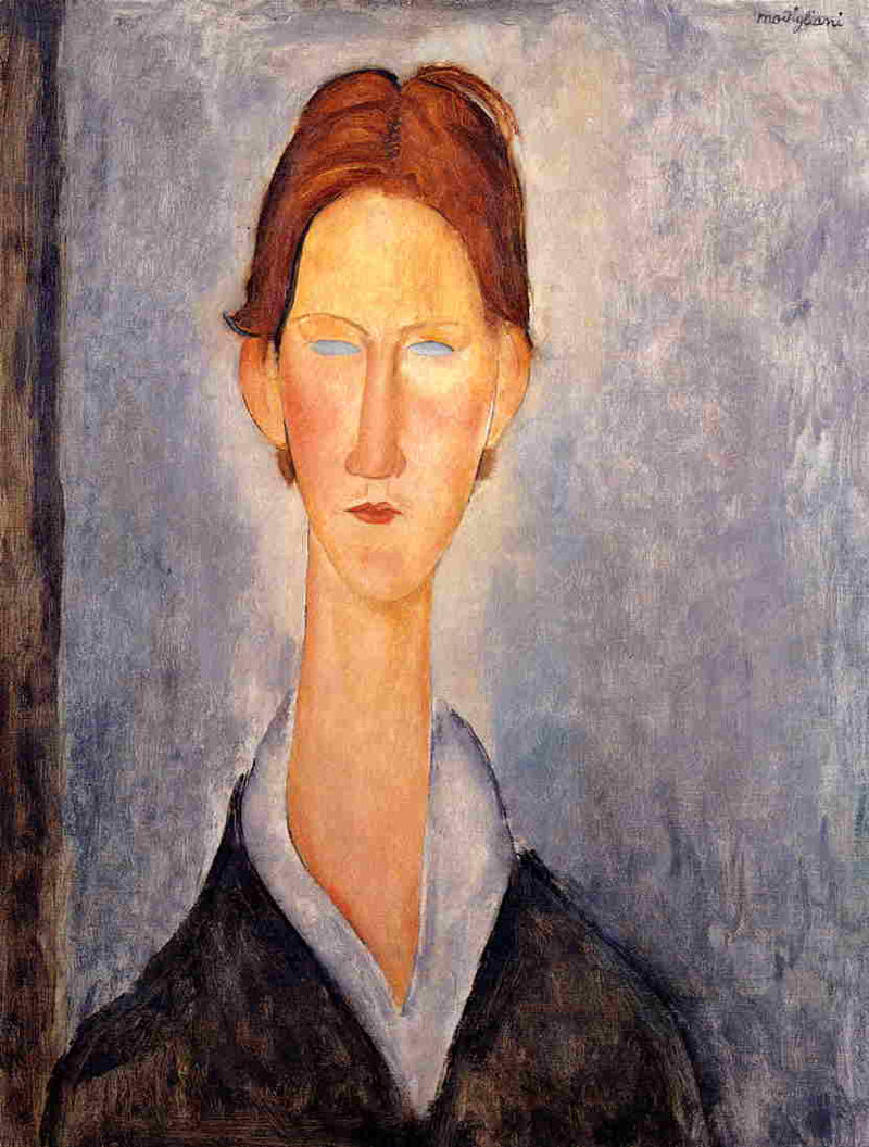 Young Man (Student) by Amedeo Modigliani — Oil Painting Reproduction