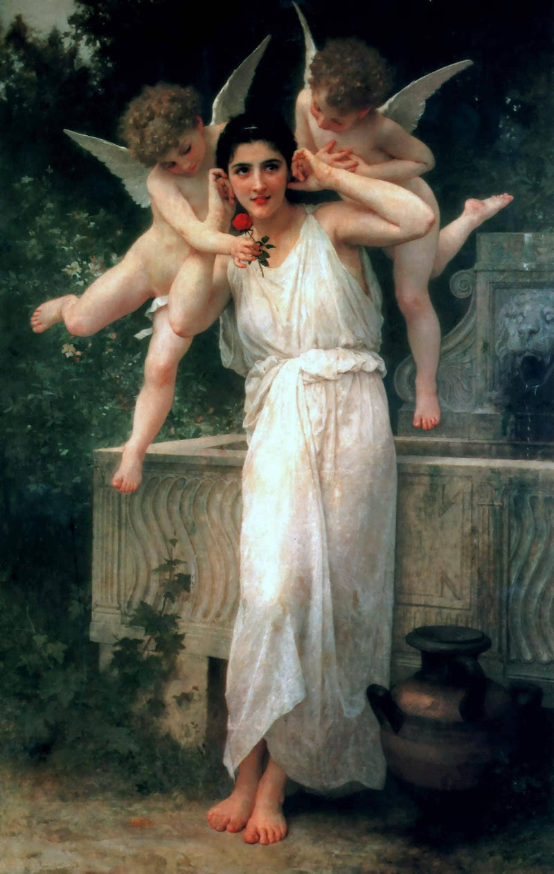 Youth by William-Adolphe Bouguereau — Oil Painting Reproduction