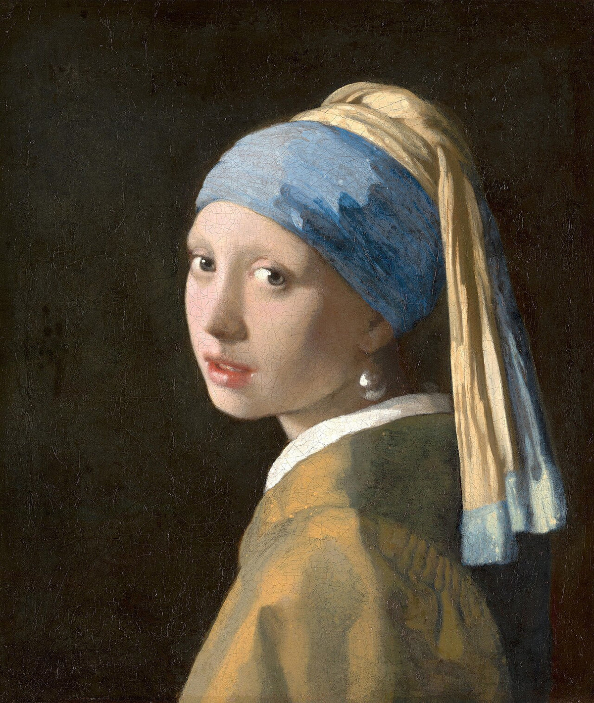 Johannes Vermeer, Girl with a Pearl Earring, c. 1665–1667