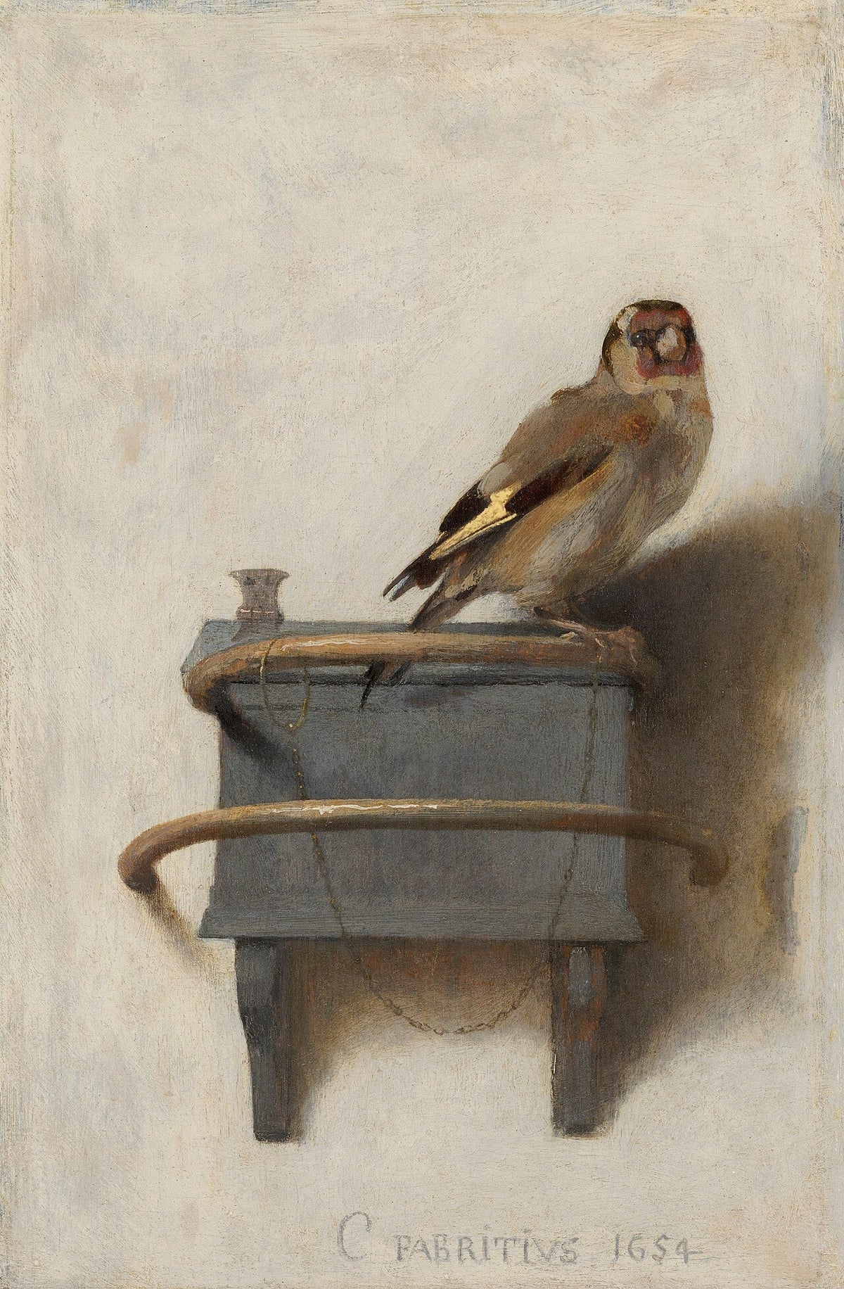 Carel Fabritius, The Goldfinch, 1654