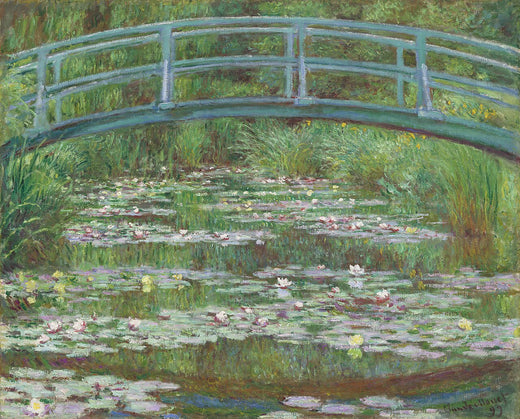 Claude Monet, The Japanese Footbridge, 1899