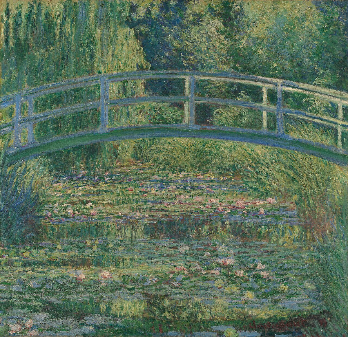 Claude Monet, The Water-Lily Pond, 1899