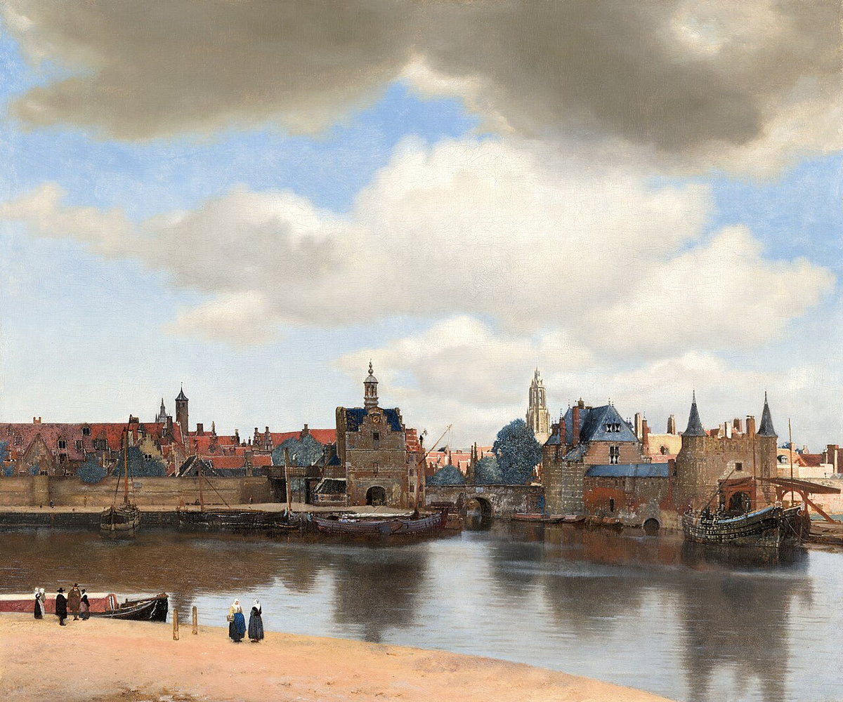 Johannes Vermeer, View of Delft, c. 1660–1661