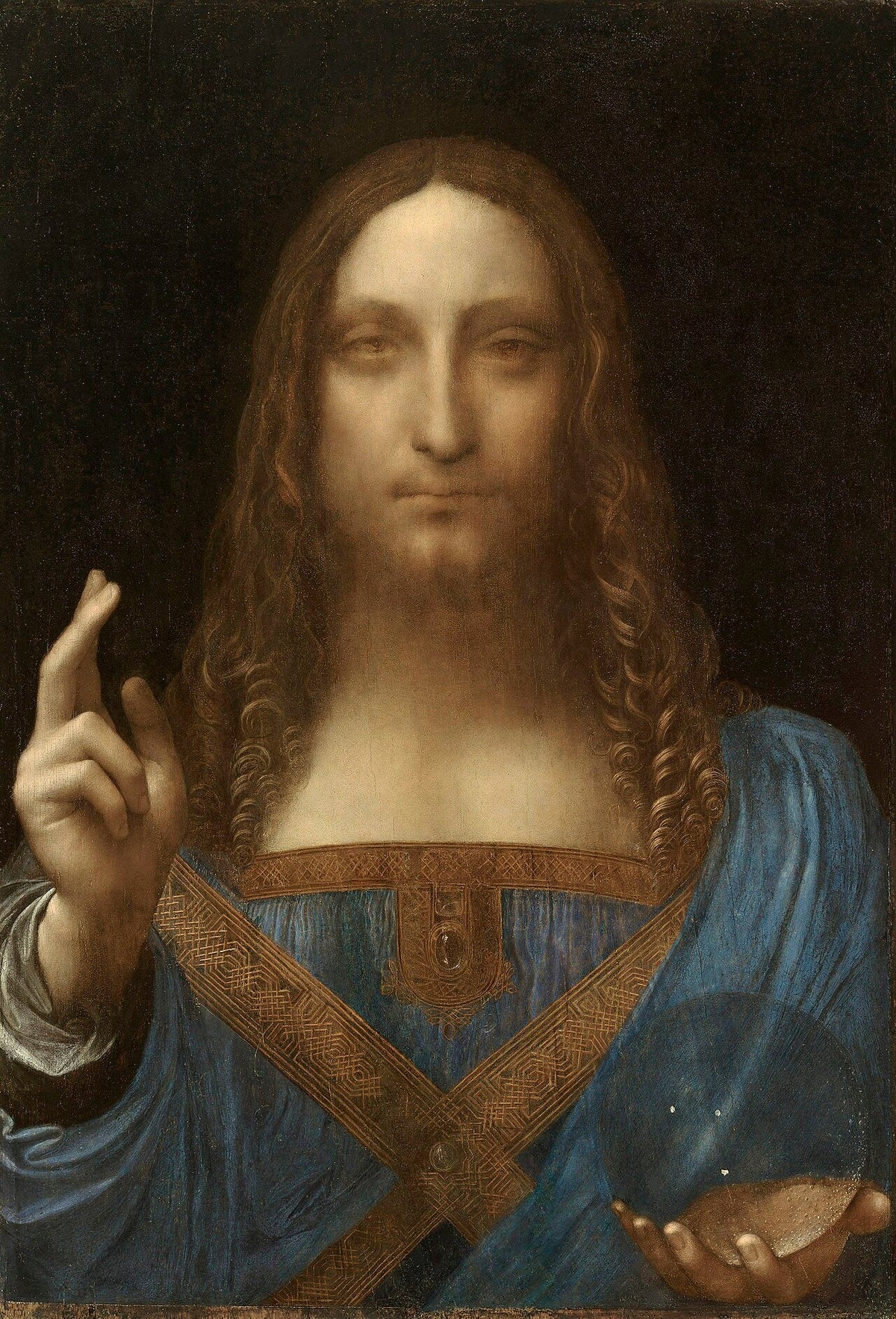 Leonardo da Vinci, Salvator Mundi, c. 1500