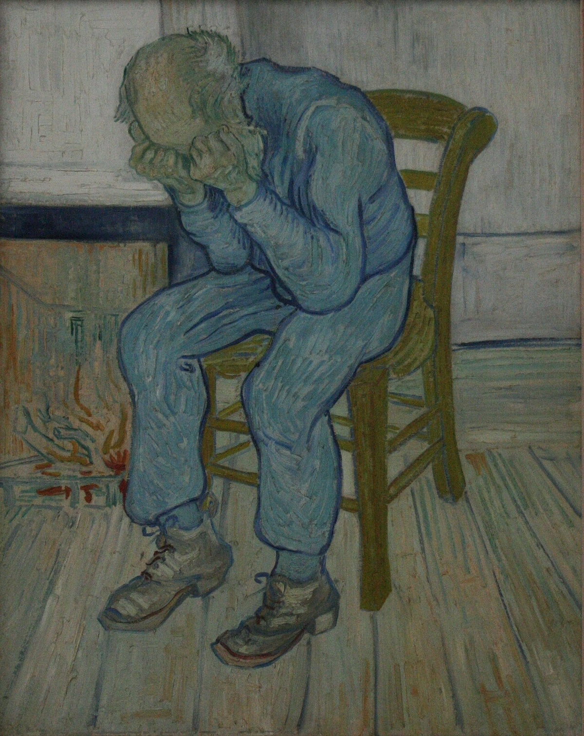 Vincent van Gogh, Sorrowing Old Man (At Eternity's Gate), 1890