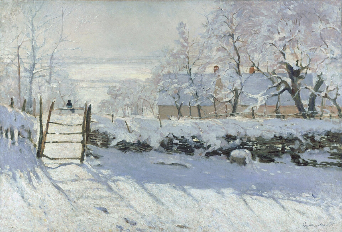 Claude Monet, The Magpie, 1868–69