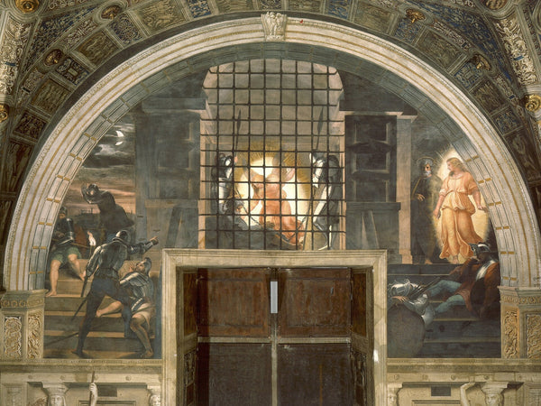 Raphael, Liberation of Saint Peter, Room of Heliodorus