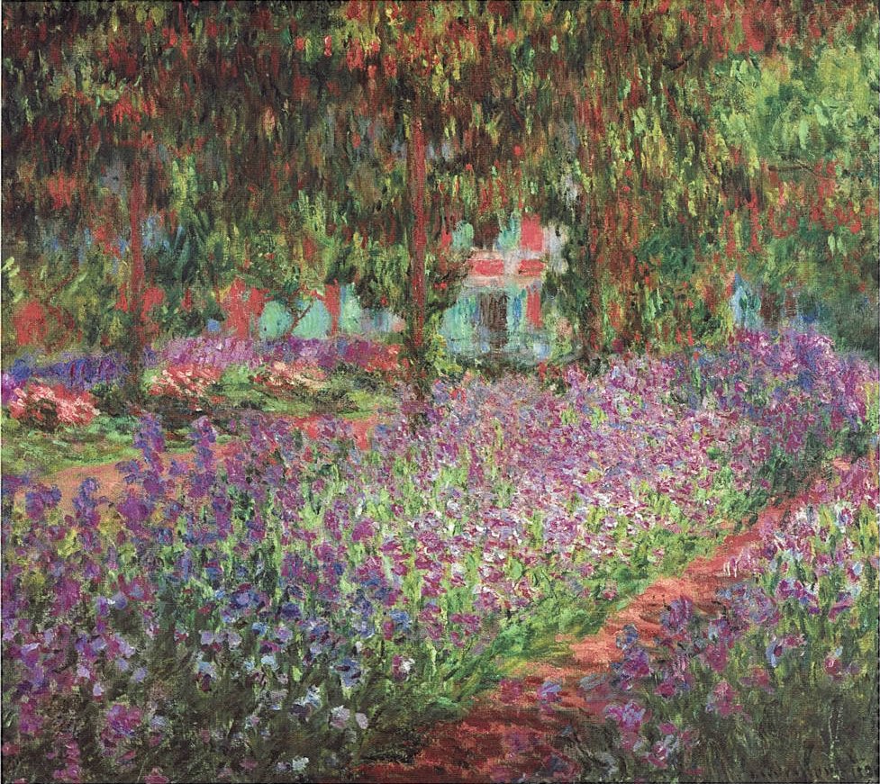 Claude Monet, The Artist's Garden at Giverny, 1900