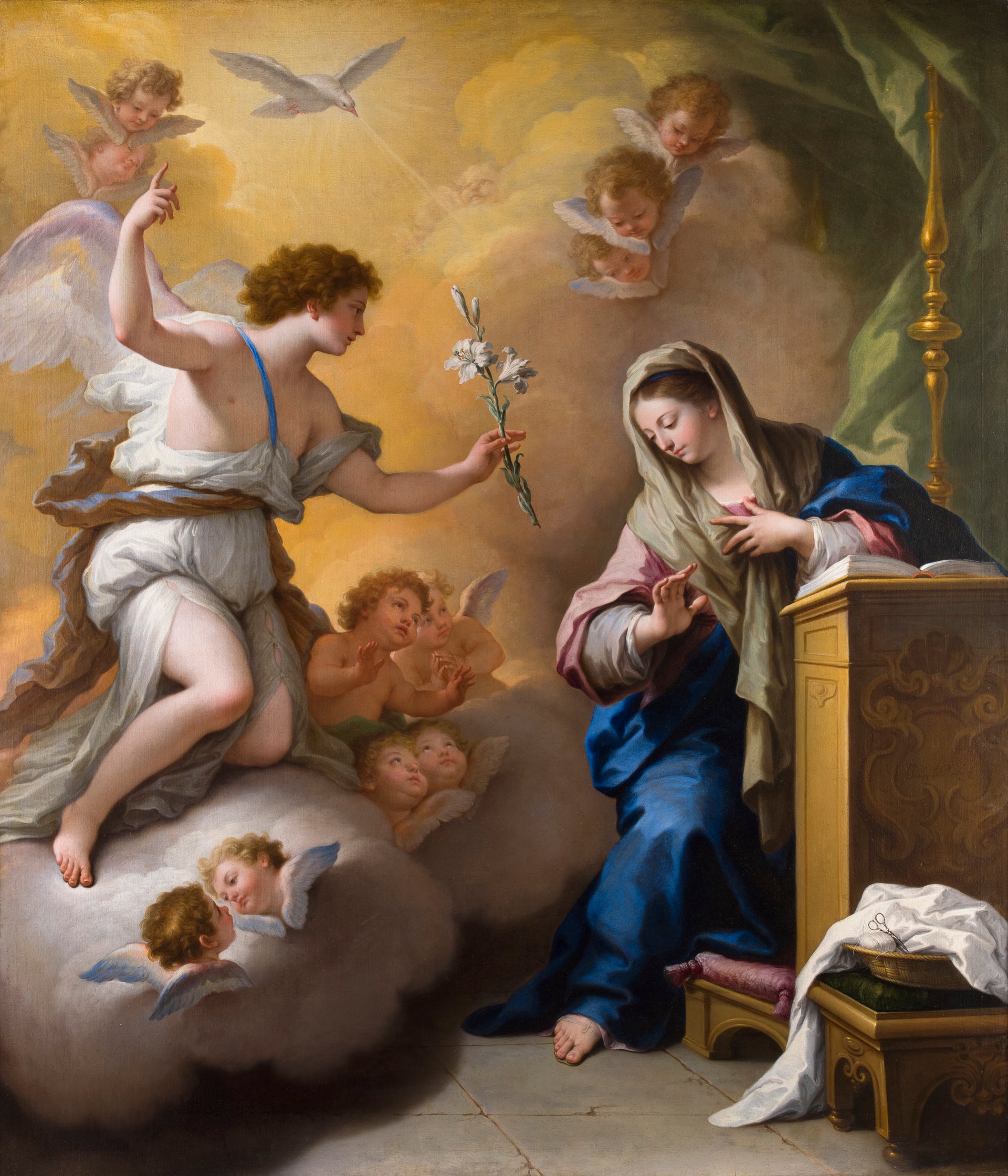 Angel Oil Painting Reproductions | Hand-Painted Replica Art for Sale