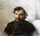 Portrait of Artist Ivan Pokhitonov in modern living room